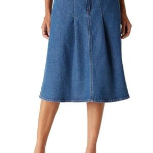 Levi Strauss Signature™ Women's Vintage Pleated Skirt size 12